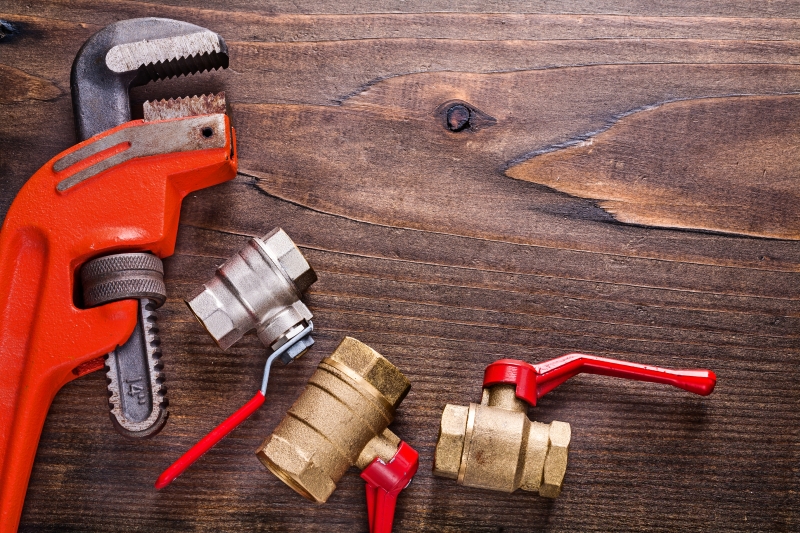 Commercial plumbing work in a Dartford business